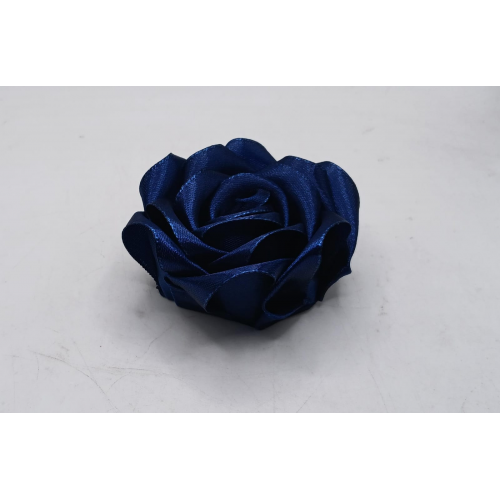 RIBBON SATIN ROSES NAVY BLUE 40MM RIBBON SATIN ROSES NAVY BLUE 40MM